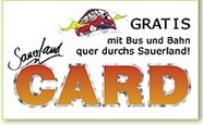 Kur- und Gästekarte ~ Sauerlandcard